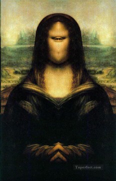 Mona Lisa Miroir fantaisie Peinture à l'huile